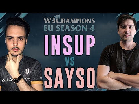 WC3 - W3C Season 4 Finals AM - Semifinal: [UD] iNSUPERABLE vs. SaysO [ORC]