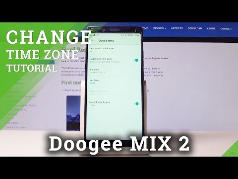 How to Change Date&Time in Doogee MIX 2 - Time Settings