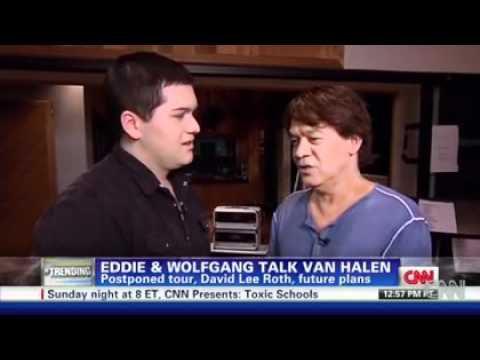 CNN Father's Day Special Eddie and WolfGang VanHalen