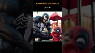 Because you&#39;re Black Venom! [Ai edition] #ai #aiart #copilot #venom #deadpool #shorts