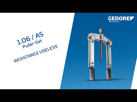 GEDORE Pullers in Set | 1.06/AS | Puller for Discs, Wheels, Ball Bearings etc.