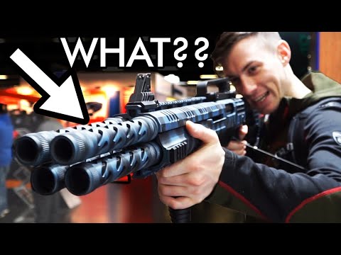 FOUR barrels on ONE gun? IWA 2019