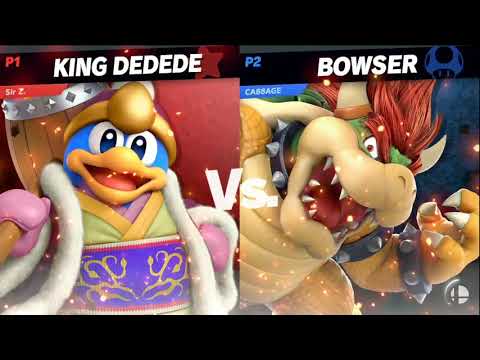 DDD 48 SSBU Winnners FInals - Sir Z (King Dedede) vs Cabbage (Bowser)