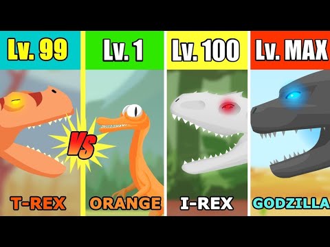T-Rex vs Monster Dinosaur Battles Level Challenge Rampage | Dino Animation
