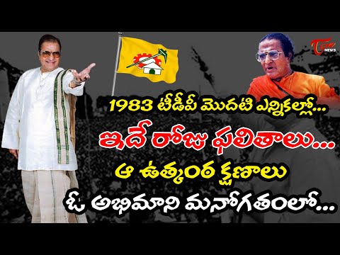 Special Story On Sr NTR Political Career | Nandamuri Taraka Rama Rao | TDP | TOne News