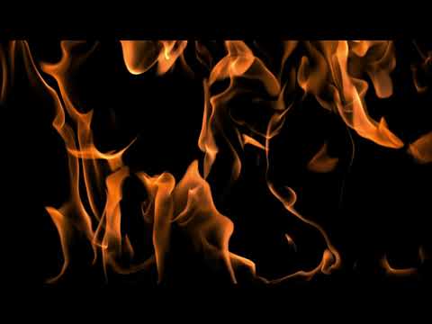 Fire and Flame Overlay 12 - Royalty Free Green Screen Footage