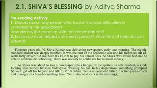 Shiva's Blessing by Aditya Aditya Sharma- Unit 2 MSBTE
