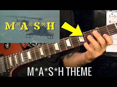 MASH TV Show Theme - Guitar Lesson
