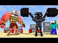 Monster School : WHO IS THE STRONGEST & FITNESS Challenge - Minecraft Animation