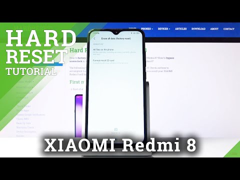 How to Hard Reset XIAOMI Redmi 8 – Restore Default Settings