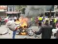 POLICE VS BODA BODA DRAMA IN KITALE AFTER BODA BODA WALKING OUT OF UDA SEN CHESANG EMPOWERMENT