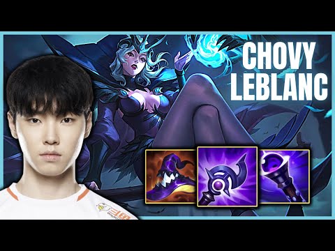 HLE CHOVY EUW BOOTCAMP - CHOVY LEBLANC VS NUNU MID - PATCH 11.19
