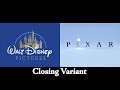 Walt Disney Pictures Pixar Animation Studios Closing Logo Remakes 4 3 October Update