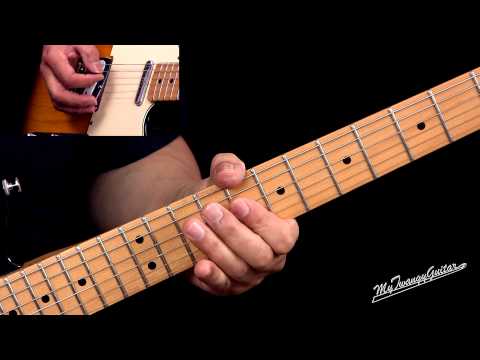 Billy Peek Style Guitar Lesson - Rod Stewart's Band