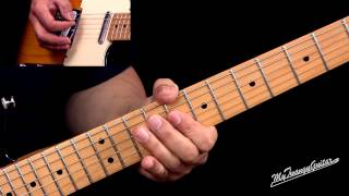 Billy Peek Style Guitar Lesson - Rod Stewart's Band