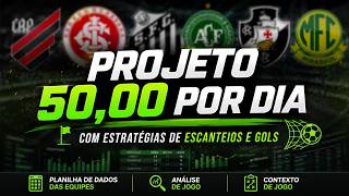 Project 50 per Day with Corner Kick and Goal Strategies