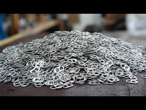 Melting Pop Tabs - Massive Aluminum Tab Melt - Melting Pop Tabs at Home - Heinrichs Made