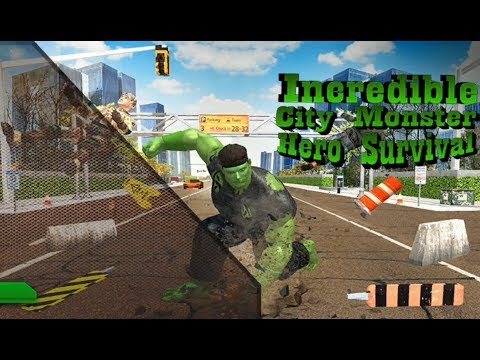 Incredible City Monster Hero Survival | Monster Hero City Rescue - Android GamePlay