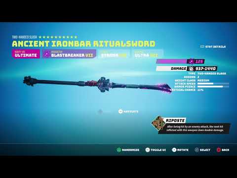 Biomutant - Actual best weapon in the game