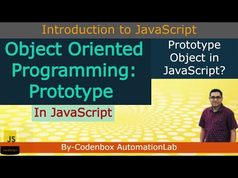 JS_Part 19_OOP: What is Prototype? Use case of Prototype Object in JavaScript?