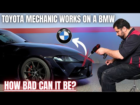 Toyota Mechanic Works on a BMW. How Hard Can It Be?