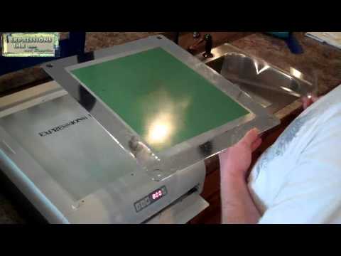 Burning An Image Into Yudu Emulsion