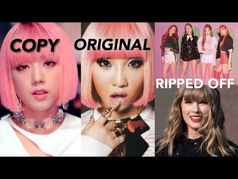BLACKPINK Copying Taylor Swift Song and 2NE1