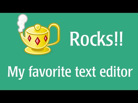 Geany - My favorite text editor!