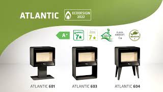 Сталева піч-камін Lacunza Atlantic 603 з нішею
