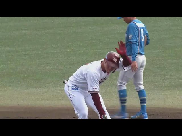 【ファーム】イーグルス・正隨優弥 ライト線への2点タイムリー2ベースヒットで初回から4点を先制する!!  2023年4月5日 東北楽天ゴールデンイーグルス 対 北海道日本ハムファイターズ