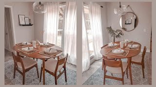 WEST ELM MID CENTURY DINING ROOM TOUR