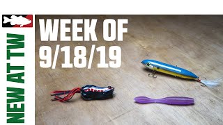 What's New At Tackle Warehouse 9/18/19