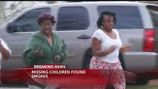 Three missing children found alive, located at a home nearby