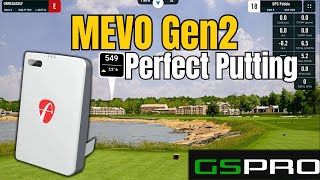 MEVO Gen2 w/ Webcam Putting (FLAWLESS Performance)