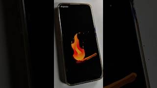 Fire Animation 🔥 In Mobile With Diy Stylus Pen || Flipaclip. #shorts