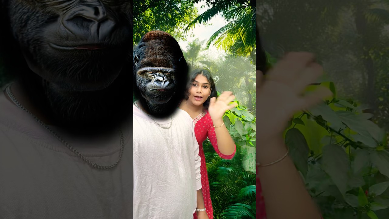 I Met a Gorilla - and I Escaped 🦍😱#bushcraft #camping #survival