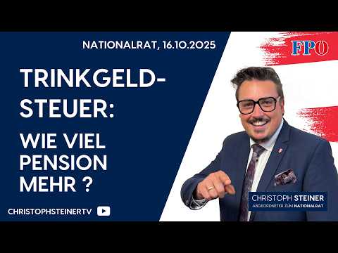 Trinkgeld-Steuer: Wie viel Pension deshalb mehr?