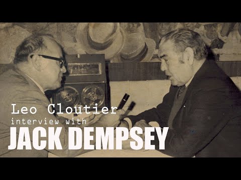 Jack Dempsey interviewed by Leo Cloutier in 1974