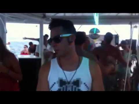 Jiggy B2B Chad Andrew @ Capadi Rebels Boat Party Ibiza 2013
