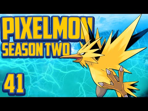 Minecraft Pixelmon "Zapdos, The Thunder-Bird!" Gotta Catch 'Em All S2 Ep 41 (Minecraft Pokemon Mod)