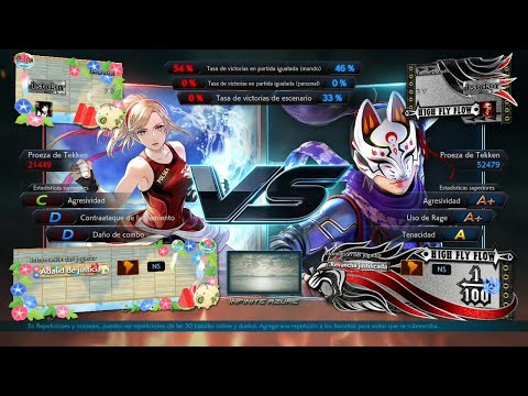 145_5 Lidia (Lima) VS (Tincho) Kunimitsu - Tekken 7 ( Uchiha x24 ) Online sin Grafica 0