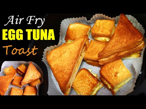 Air Fry Crispy Bread Toast, 2 Ways | Air Fryer Bread Recipes | Bread Toast In Air Fryer