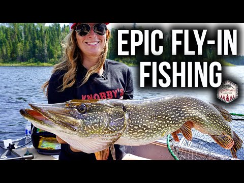 UNBELIEVABLE Fishing Adventure at REMOTE Canadian Fly-In!!