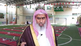 صورة كلمة فضيلة الشيخ/ د. راشد بن رمزان الهاجري عن مشروع أسلمت فعلمني بتبوك