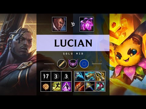 Lucian Mid vs Vel'Koz - EUW Master Patch 25.18