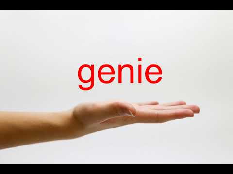 How to Pronounce genie - American English