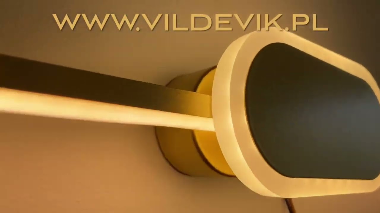 Lampa led nad lustro oświetlenie do łazienki od Vildevik