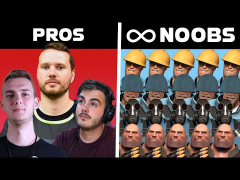 How Many CASUALS Does it Take to Beat a PRO TF2 TEAM??