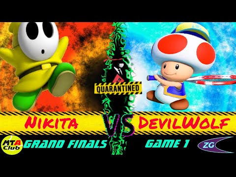 Quarantined Rapport 3 - Mario Tennis Aces Tournament Grand Finals, Game 1 - Nikita vs DevilWolf