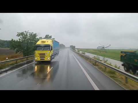 Driving in Slovakia, route 62, Sladkovicovo - Senec